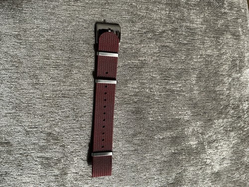 Watchgecko nato strap red - strap, in