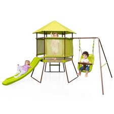 4-in-1 Toddlers Swing Set