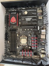 MSI Z97 GAMING 5 MOTHERBOARD + i7-4770k @3.5GHz + 16GB RAM