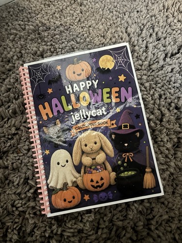 Halloween jellycat colouring - jellycat,