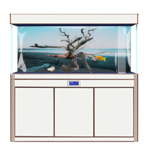 Aquarium background decor - 1,