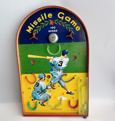 Vintage japanese missile game - japanese,