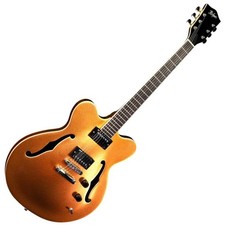 Hofner Verythin Electric Guitar UK Exclusive - Pearl Gold