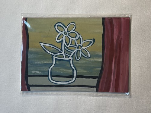 Aceo original art landscape - aceo,