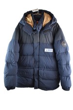 Napapijri The Wonder Mens Regular Fit Padded Puffer Jacket Blue Size S