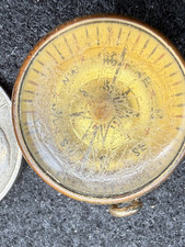 Compass antique watch fob gold