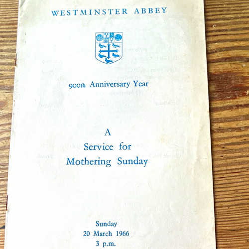 Westminster abbey mothering - westminster,