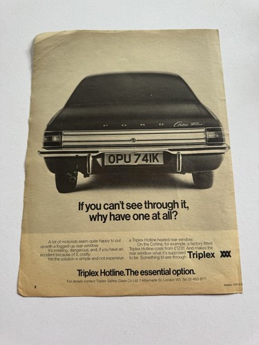 Original 1972 mk3 ford cortina - mk3,