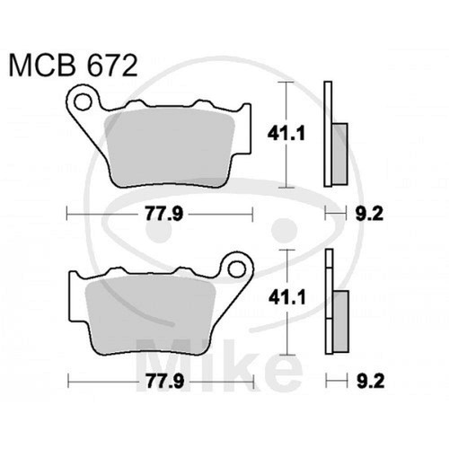 Brake pads sinter - pads, si