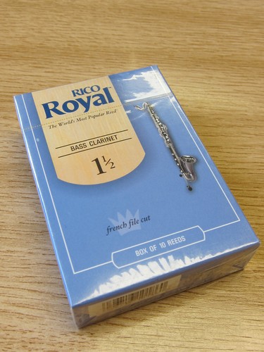 Rico royal bass clarinet reeds - royal,