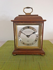 FINE QUALITY ELLIOTT 8 DAY MANTEL CLOCK in MAHOGANY MAPPIN & WEBB VGC & SERVICED