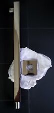 Bathroom Chrome Modern Square Brass Fixed Wall Mounted Shower Arm 400mm 
