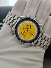 OMEGA Speedmaster Chrono Micheal Schumacher Yellow Watch - 3510.12.00