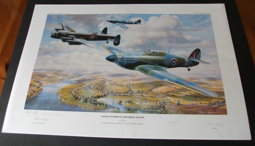 Aviation print lancaster - print,