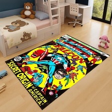 Captain America Rug, Comic