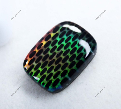 Fire opal doublet - fire,