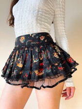 Living dead Souls Sexy Mini Skirt 