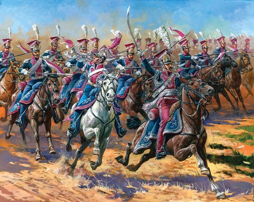 Zvezda polish uhlans - zvezda, 1:72