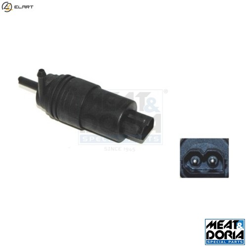 Washer fluid pump window - pump,