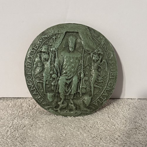 Vintage medieval royal seal - vintage,