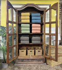 Absolutely unique glazed linen