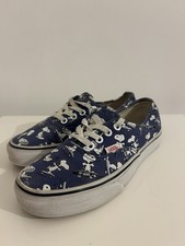 Ladies Vans off the wall Peanuts Snoopy trainers Size 4.5 Blue