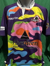 Edinburgh Rugby Euro Shirt 2010/11 2X-Large Mint Cond. Official Rare & Vintage