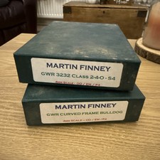 MARTIN FINNEY KIT BUILT GWR 3232 class 2-4-0 plus a curved frame bulldog 