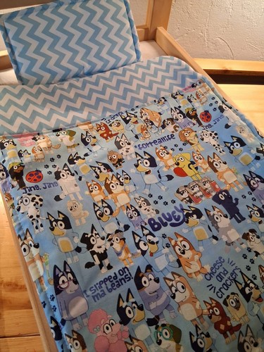 Dolls pram cot - cot, bedding