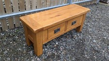 Solid light oak low unit 2