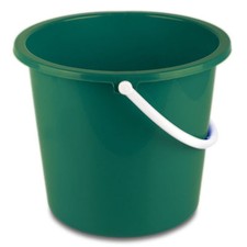 Green 10 litre Homeware Bucket