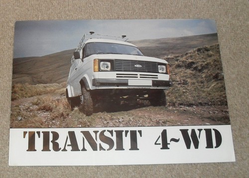 Ford transit 4wd brochure - 4wd,