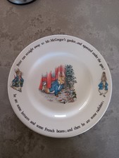Peter Rabbit Wedgwood Beatrix Potter Collector's Plate