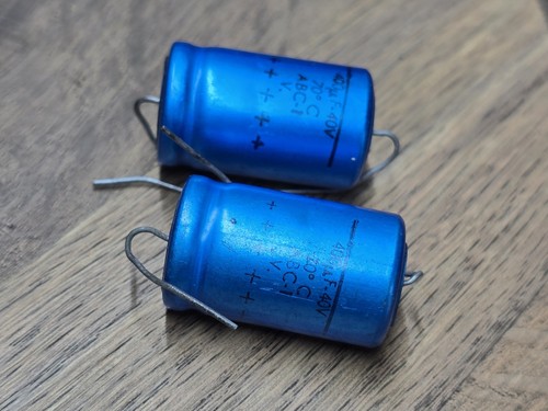 Mullard 400uf 40v - 2, x