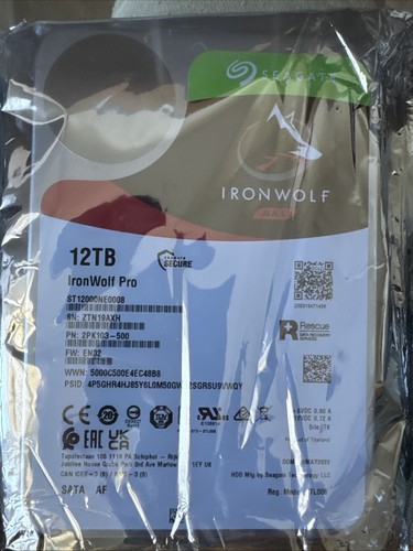 Seagate ironwolf pro 12tb - ironwolf,