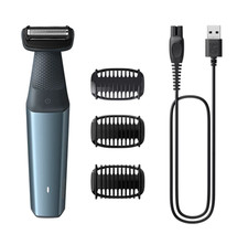 Philips Mens Body Shaver Showerproof Bi-Directional Body Combs Bodygroom 3000