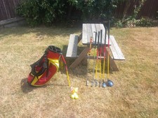 Left Handed Ping Pal Kids Junior Set of 6 Golf Clubs & Bag 7-8 Years