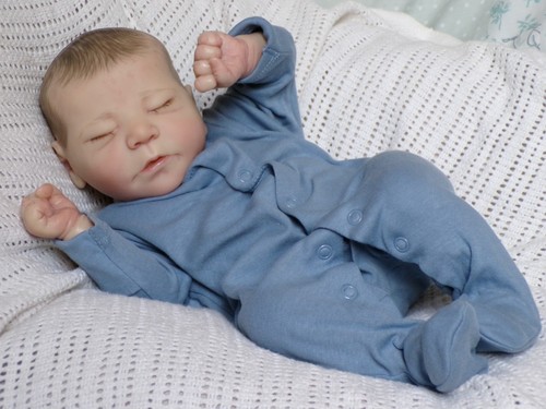 Reborn baby boy doll - boy, ~