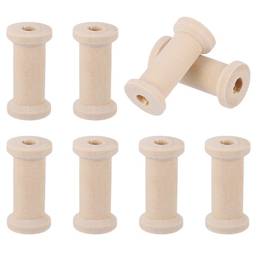 8pcs wooden spools crafts - 8pcs,
