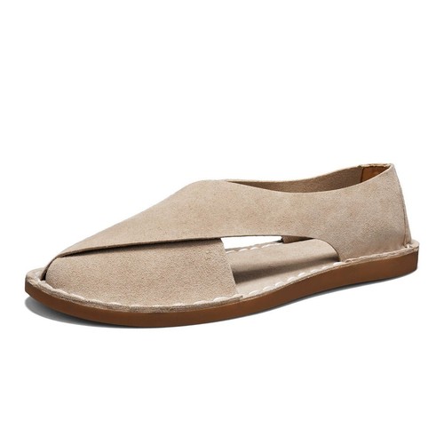 Mens slip leather sandals - slip,