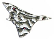 RAF Vulcan WW2 Metal Enamel Pin Badge Aeroplane Aircraft