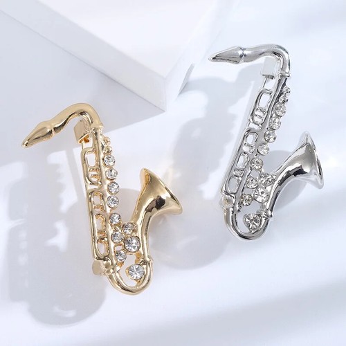 New fashion saxophone - saxophone, brooch