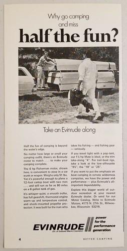 1970 print evinrude - print, 6-hp