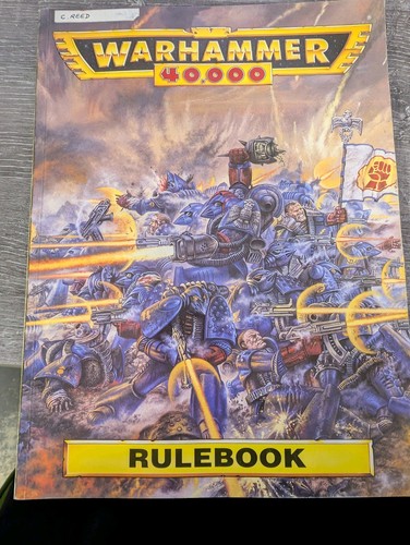 Warhammer 40000 40k rulebook - warhammer,