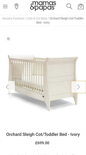 Mamas papas orchard sleigh - mamas,