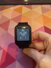 Sony Smartwatch 3 Black, Watch Only in good working condition - STEP COUNTER!