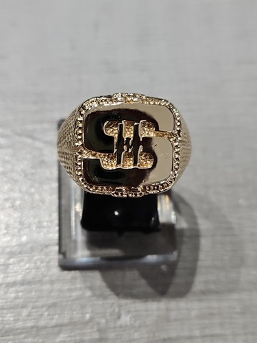 9ct yellow gold dollar sign - 9ct,