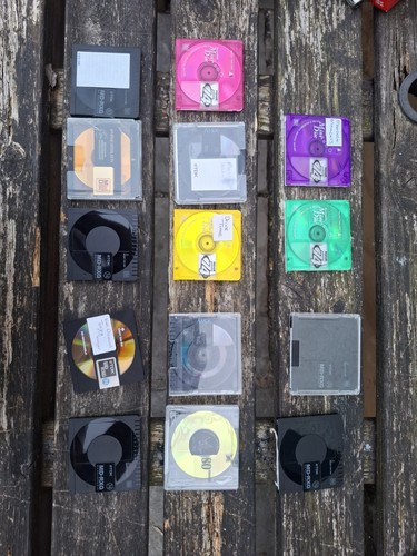 Vintage minidisc storage case - storage,