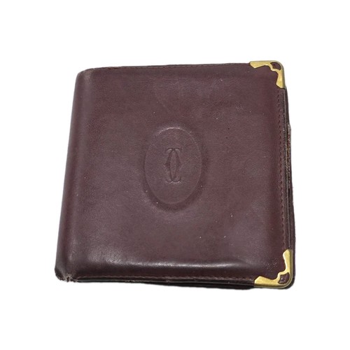 Cartier bifold wallet bordeaux - cartier,