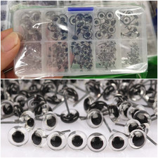100PCS Glass Doll Eyes Needle Felting Doll Safety Eye  Cartoon Dolls